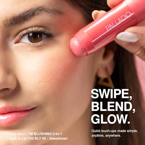 Palladio I'm Blushing 2-in-1 Cheek & Lip Tint Stick