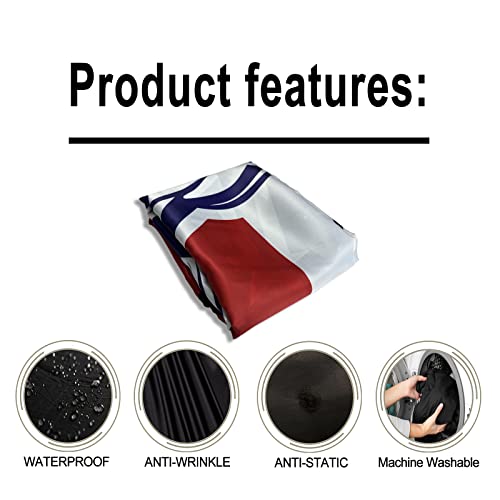 Pelocapa Professional Barber Cape - Water-Resistant Haircut Gown, 63"x56" American Flag