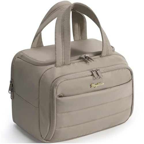 Bagstellar Large Quilted Travel Toiletry Bag for Women
