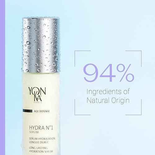 Yon-Ka Hydra N¡Æ1 Serum | Hydrating & Anti-Aging Face Serum with Hyaluronic Acid, Aloe Vera & Vitamin C | Smooths, Plumps & Revives | For Dry & Mature Skin | Paraben-Free | 1.01 fl oz