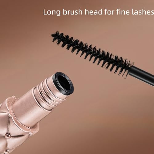 Waterproof Mascara for Short Lashes - 24H Black Volumizing Formula