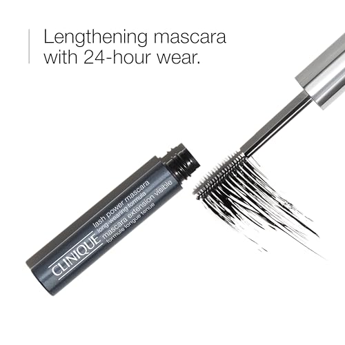 Clinique Lash Power Tubing Mascara Long-Wearing Formula | Lengthening, Smudge-Proof + Safe for Sensitive Eyes