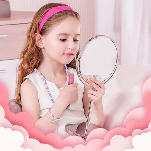 Kids Lip Gloss Set, 14 Shimmer Colors, Non-Toxic, Fruit Scented