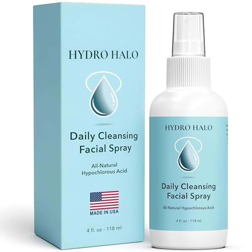 0.02% Hypochlorous Acid Spray for Face & Skin ? Hydrating Facial Mist, Calm Redness & Irritation, Post-Workout, pH Balanced, No Alcohol, Daily Skin Care, Made in USA, 4 Oz