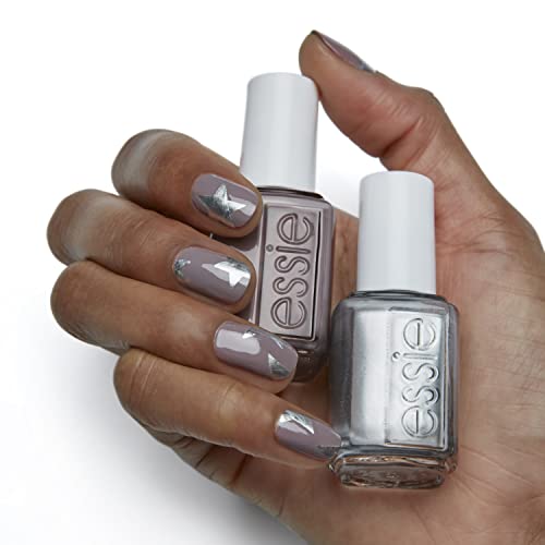 essie Nail Polish, Glossy Shine Finish, Chinchilly, 0.46 Ounces (Packaging May Vary) Granite Gray (Pack of 2)