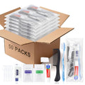 50-Pack Travel Hygiene Kits with Toiletries & Floss Picks