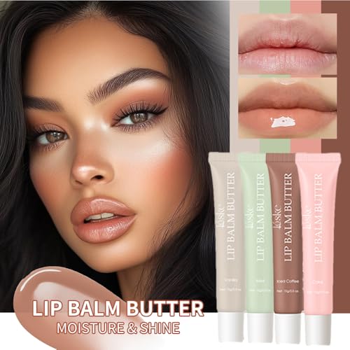 Summer Butter Lip Balm, Moisturizing Hydrating Natural Lip Care, Rich in Nutrients for Soft Smooth Lips