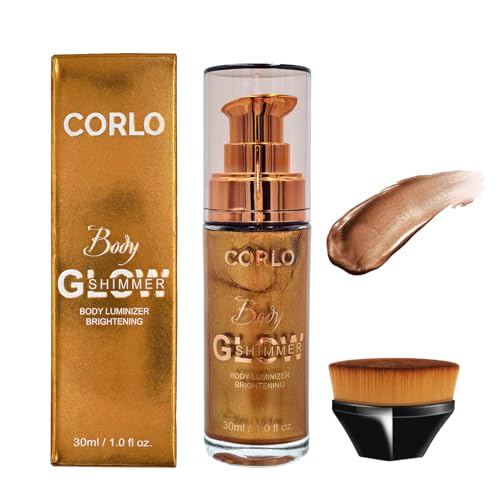 Shimmer Body Oil | Bronze Glow Liquid Illuminator Waterproof