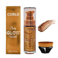 Shimmer Body Oil | Bronze Glow Liquid Illuminator Waterproof