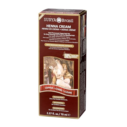 Surya Brasil Henna Cream Hair Color - Copper 70ml