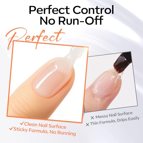 Modelones Gel Nail Polish Base & Top Coat Set 15ml
