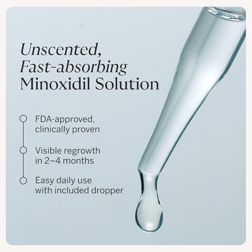 Minoxidil 5% Hair Growth Serum for Men - 3 Month Supply