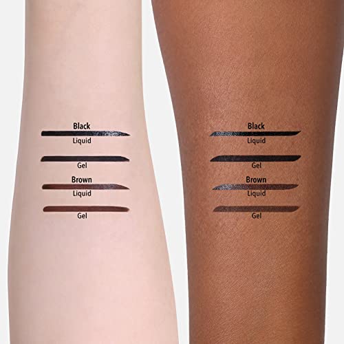 Moira Double Ended Gel & Liquid Liner - Black 001