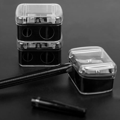 Zenarao Dual Hole Eyeliner & Makeup Pencil Sharpener - Compact Design