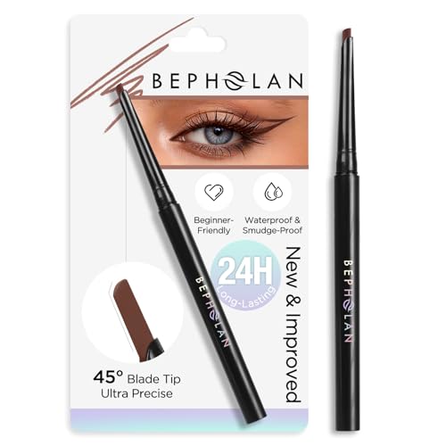 Brown Waterproof Gel Eyeliner Pencil | D-Tip Precision