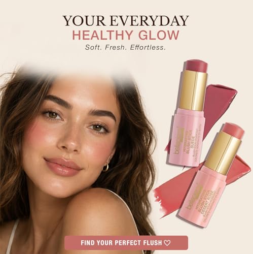 Bellapierre Hydrating Blush Stick – Cream-to-Powder Cheek Color