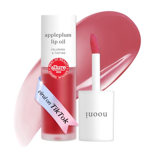 NOONI G03 Plum Lip Oil - Appleplum pH Color-Changing & Plumping Lip Gloss