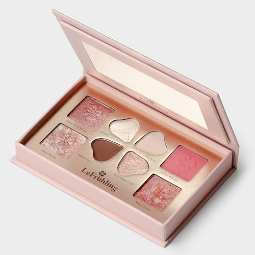All-in-One Baked Makeup Palette - Eyeshadow, Blush & Highlighter