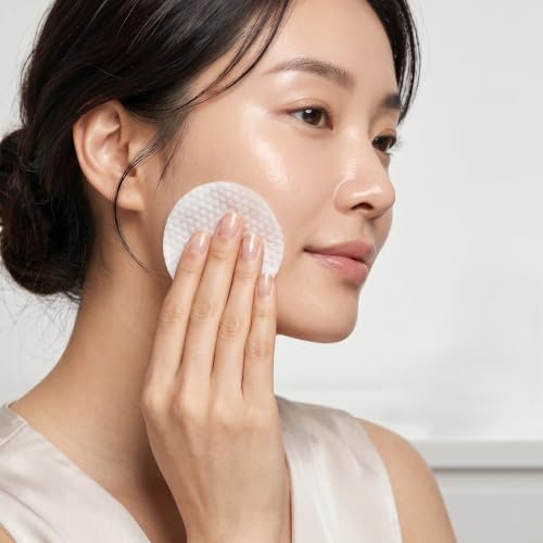 EUNYUL Korean Skincare Bundle - Hydrating Toner & Cotton Pads