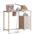 Nail Table with Electric Dust Collector & Drawers