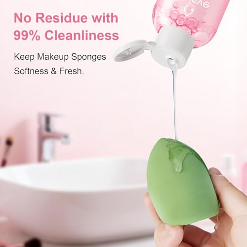 Makeup Brush Cleaner Set - Shampoo & Mat, Deep Clean