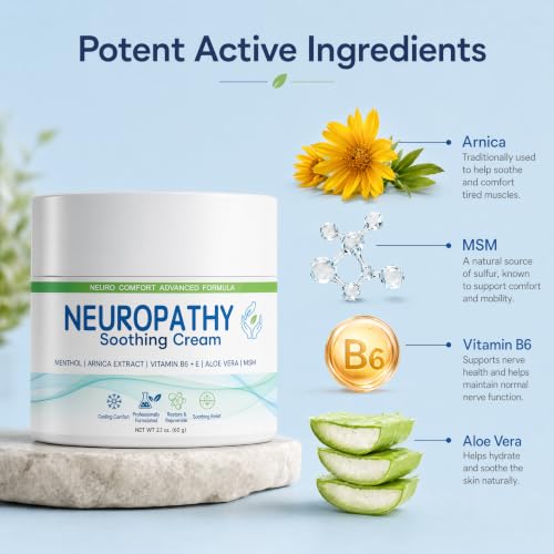 Extra Strength Neuropathy Relief Cream with Aloe Vera & Arnica - 2 fl oz