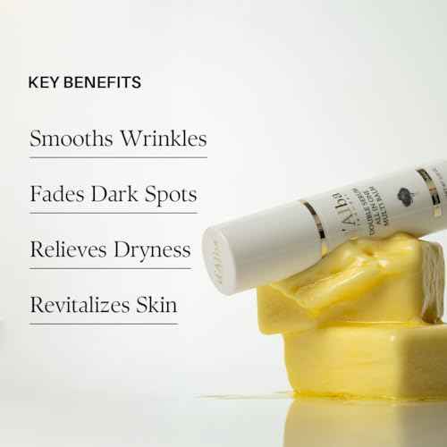 d'alba Piedmont Italian White Truffle Double Serum All-in-one Multi Balm, Vegan Skincare with Vitamin C and Vegan Collagen, 3-in-1 Anti Wrinkle, Eye Treatment, Dark Spot Remover