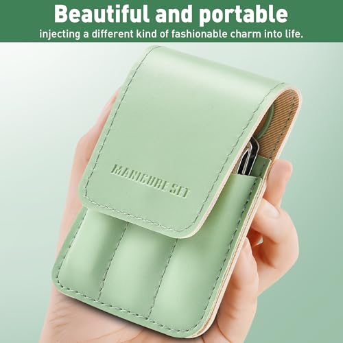Portable Manicure Kit for Women - Nail Clipper Set Gift