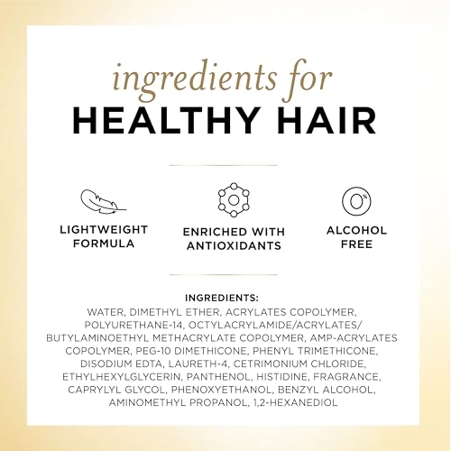 Pantene Alcohol-Free Hairspray Level 3 Flexible Hold 14oz