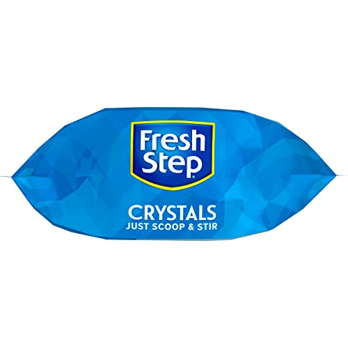 Fresh Step Crystals, Premium Cat Litter, Scented, 16 lbs total, (2 Pack of 8lb Bags) (Package May Vary)