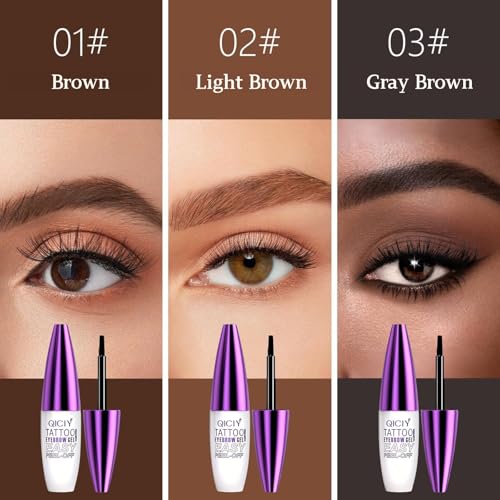 Peel Off Eyebrow Gel - Waterproof & Sweatproof (3-Pack)