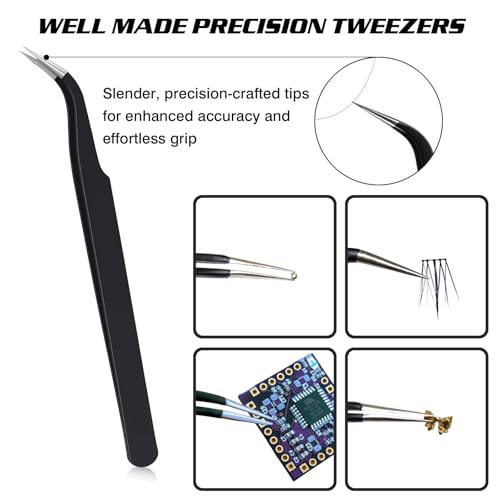 Dual-Ended Rhinestone Picker Tool Set - 16-Piece Bedazzling & Craft Kit