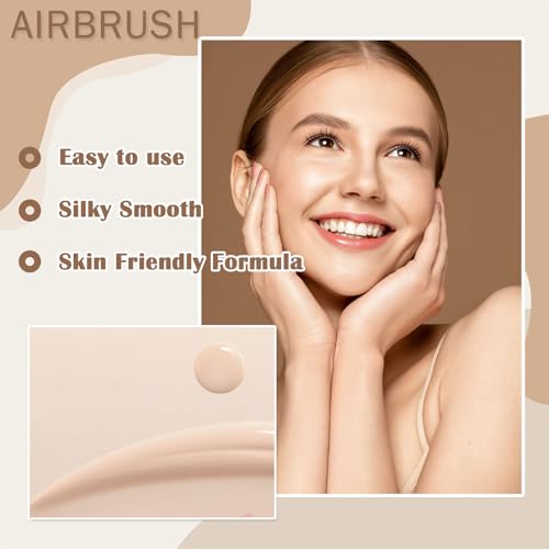 Airbrush Foundation Spray Makeup - Flawless All-Day Coverage