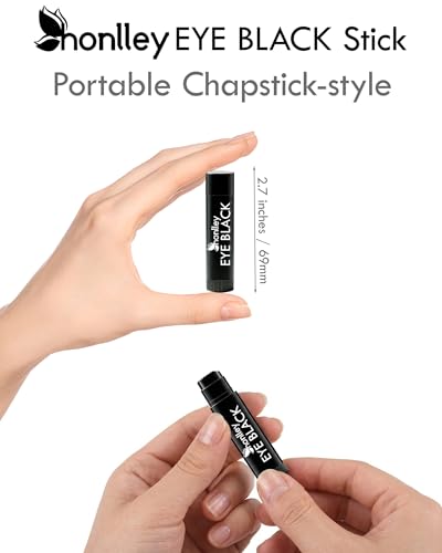 Hot Pink Eye Black Stick 3 Pack - Anti-Glare Sports Makeup