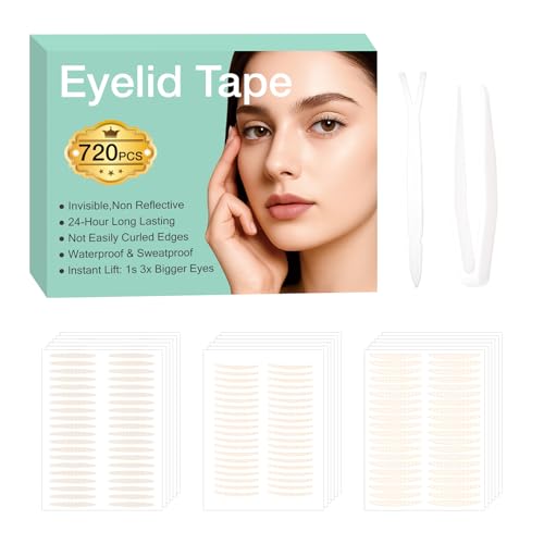 720pcs Invisible Double Eyelid Tape – Ultra-Thin Lift for Sagging Lids