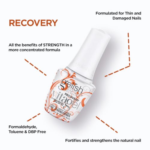 Gelish Nail Strengthener Base Coat - Vitagel Recovery 0.5 oz