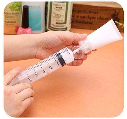 ericotry 24Pcs 30ml (1oz) Empty Translucent Plastic Cosmetic Lotion Tubes Bottles Shampoo Facial Cleaning Bottles Makeup Sample Soft Container Tube Bottle Vial Jar Pot Case with Flip Lid (Pack of 2)