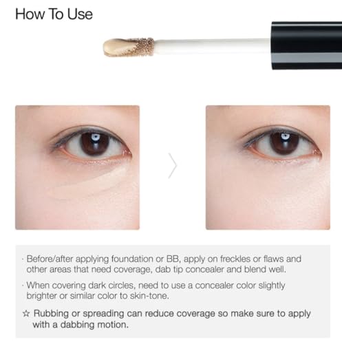 THE SAEM Cover Perfection Tip Concealer in Contour Beige