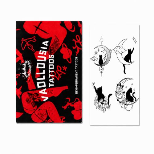 Semi Permanent Tattoo Stickers - Waterproof, 7-15 Days