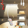 Rechargeable Book Light 25 LEDs – 3 Colors, Dimmable, Eye Care