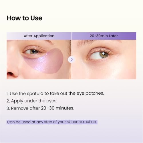 Biodance Caviar PDRN Hydrogel Eye Patches for Undereye Depuffing — 60 Count