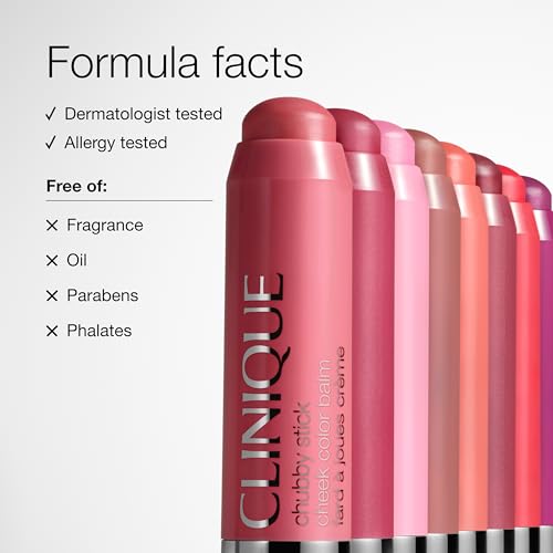 Clinique Chubby Cream Blush Stick - Buildable Cheek Color