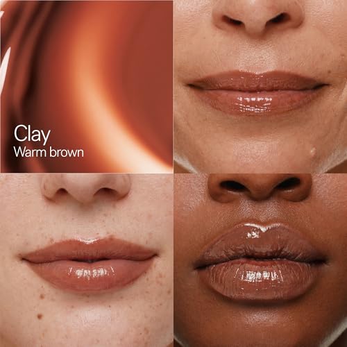 ILIA Overglaze Hydrating Lip Gloss - Long-Lasting, Plumping, Clay