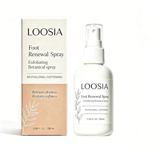 Gentle Foot Exfoliating Spray for Cracked Heels - Moisturizing Dead Skin Remover