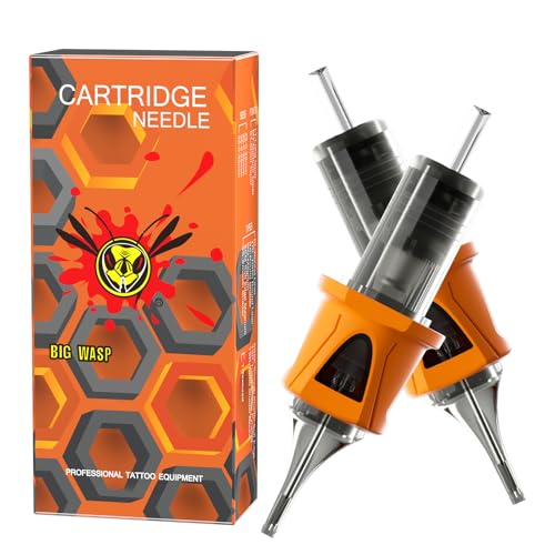 3RL Tattoo Needle Cartridges - 20Pcs Bugpin 0.30mm Round Liner