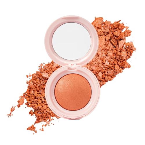 Kara Beauty Baked Blush - Champagne Sky Coral