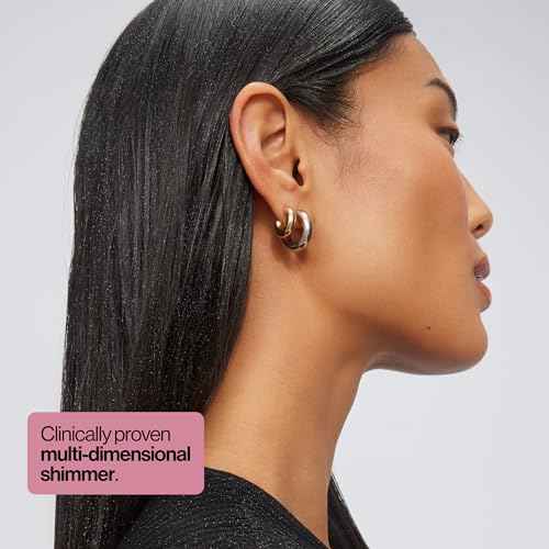 Eva NYC Kweeen Silver Hair and Body Glitter Spray - Our Original Ultra Shimmery Glitter, New Look - Adds Shine + Non-Sticky - Quick Drying Sparkle Spray - Warm Vanilla Scent - 4.9 oz