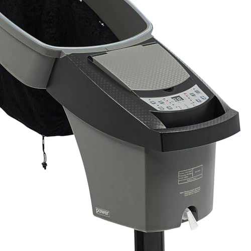 700W Professional Hair Steamer with Adjustable Height & Red/Blue Light