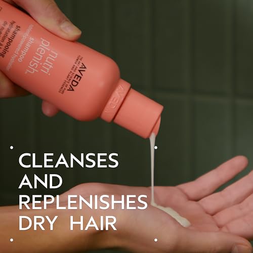 Aveda Nutriplenish Light Moisture Shampoo & Conditioner Duo | for Normal to Dry Hair | Organic Pomegranate Oil, Coconut Oil, Mango Butter | Travel Size