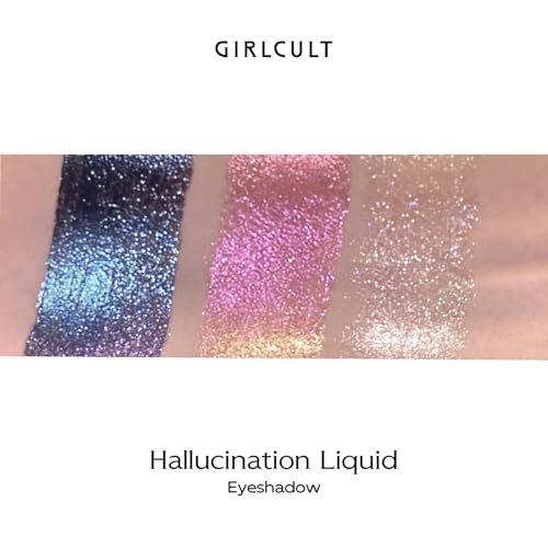 GIRLCULT Liquid Glitter Eyeshadow Duochrome Topper #01 Cry Baby